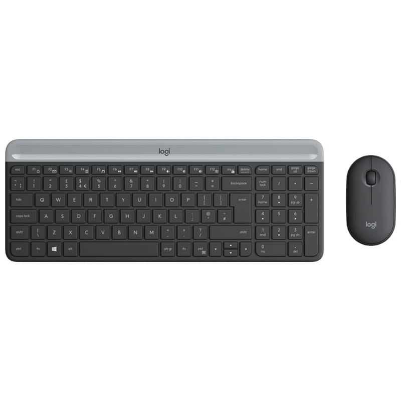 Teclado + Ratón Inalámbricos Logitech MK470 Grafito - Ítem