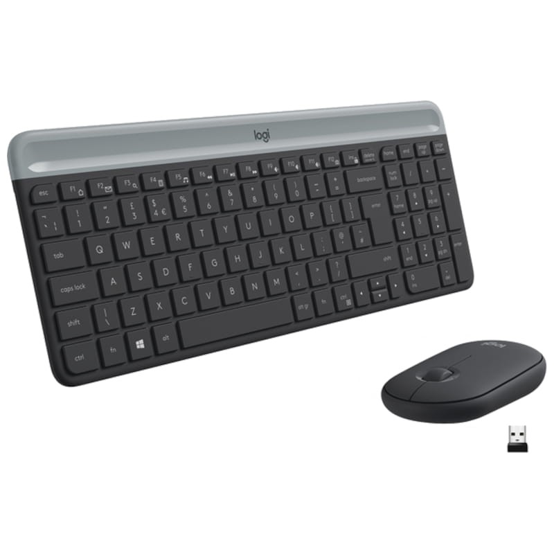 Teclado + Ratón Inalámbricos Logitech MK470 Grafito - Ítem3