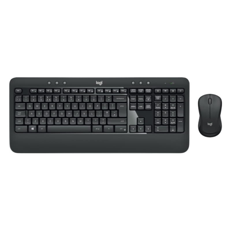 Teclado de membrana e rato Logitech MK540 Advanced Sem Fios Preto - Item