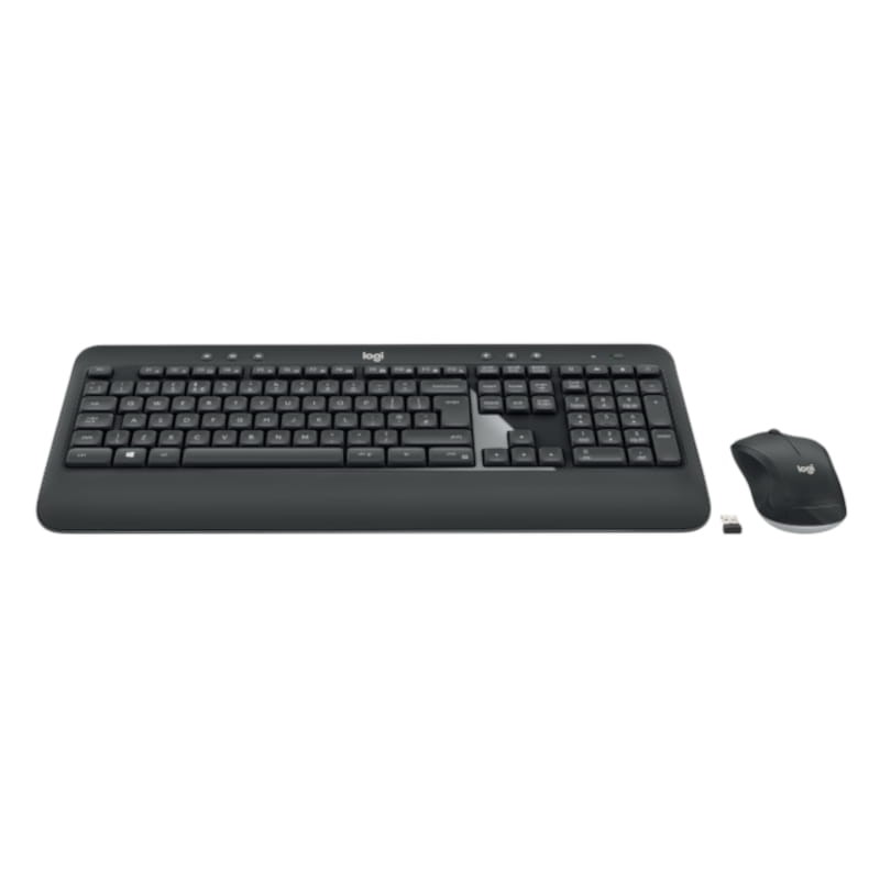 Teclado de membrana e rato Logitech MK540 Advanced Sem Fios Preto - Item1