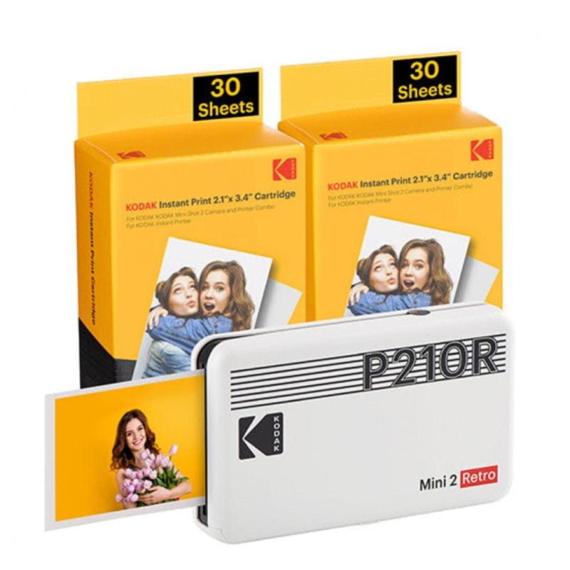 Kodak Mini 2 Retro: 4PASS - Bluetooth - USB Type-C