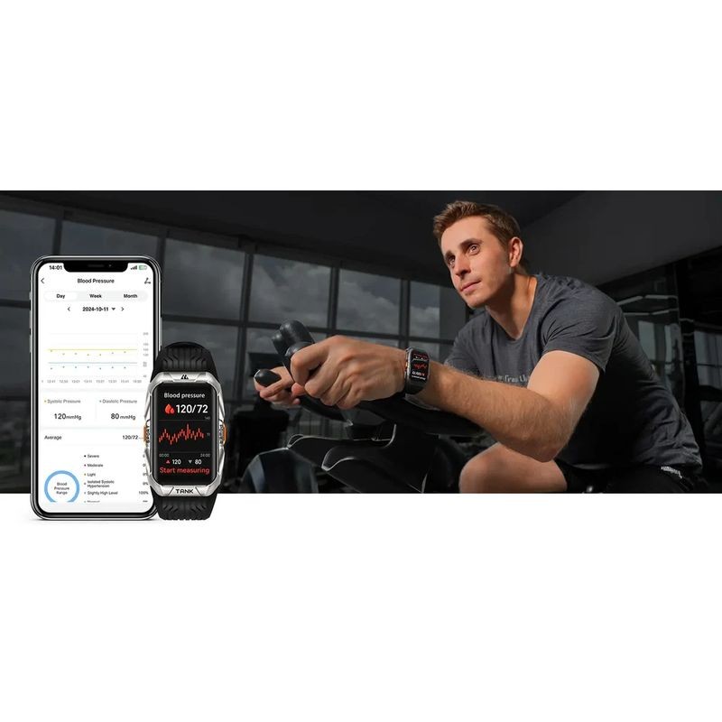 Kospet Tank X2 Ultra GPS Negro - Reloj inteligente - Ítem6