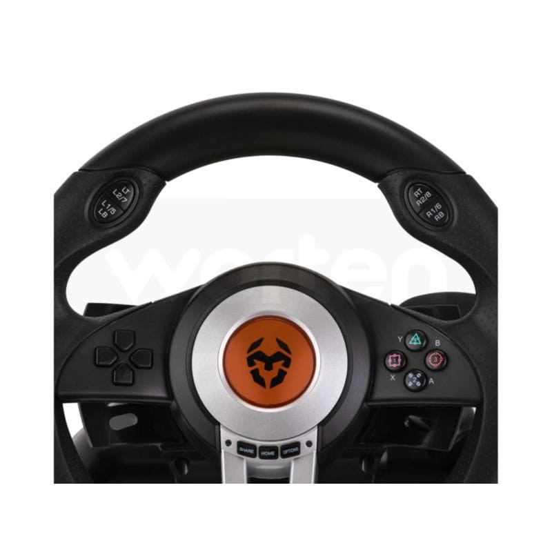 Krom K-Wheel Volant USB + Pédales Noir - Ítem5