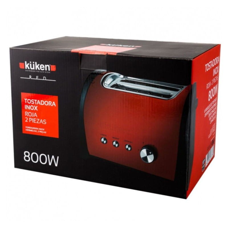 Küken Red 33778 800 W Vermelho - Torradeira - Item3