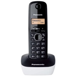 Panasonic KX-TG1611 Noir, Blanc - Téléphone DECT sans fil