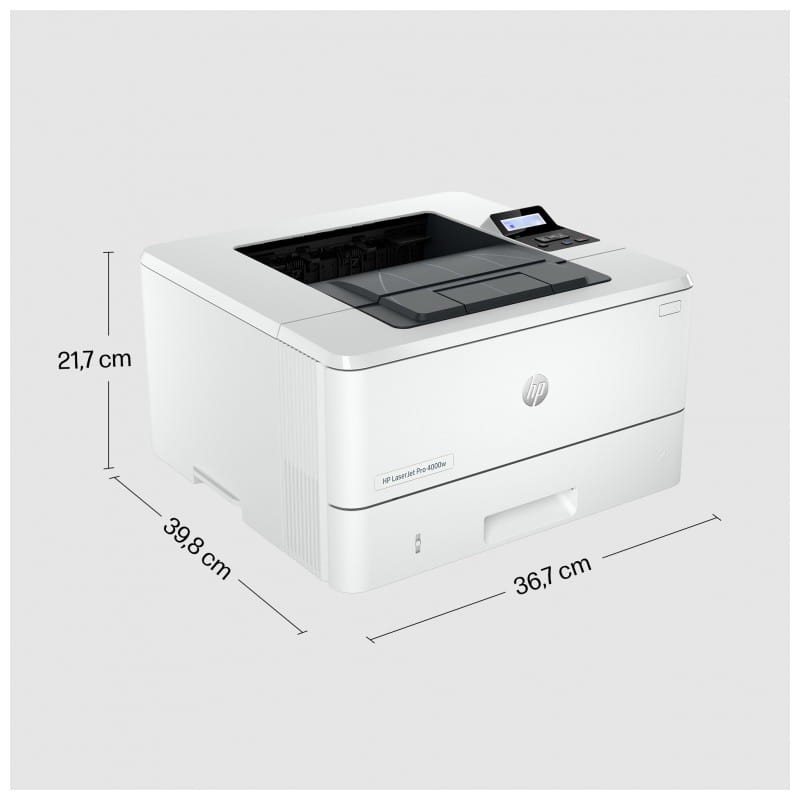 Imprimante HP LaserJet Pro HP 4002dwe Imprimante laser noir et blanc WiFi blanc - Imprimante laser - Ítem4