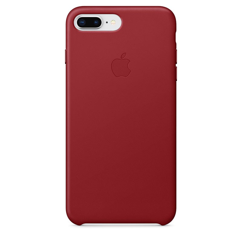 Buy Iphone 8 Plus 7 Plus Leather Case Red Powerplanetonline