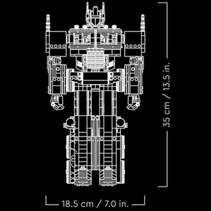 LEGO Creator Optimus Prime 10302 Set - Item5