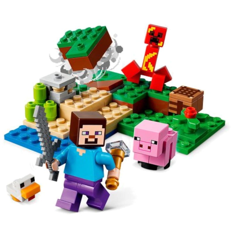 LEGO Minecraft La Emboscada del Creeper 21177 - Ítem1