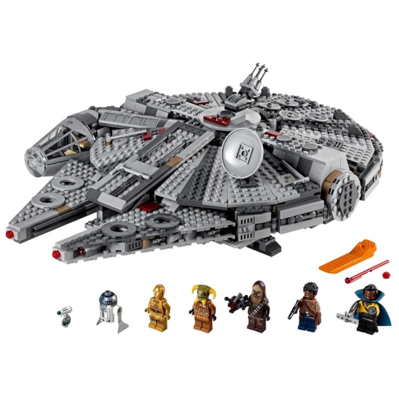 Lego Star Wars 75105 Faucon Millenium (sans figurine)