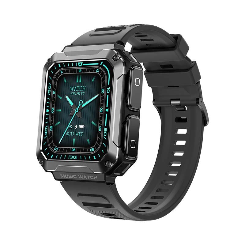 LEMFO T93 Noir - Montre intelligente avec écouteurs TWS - Ítem1