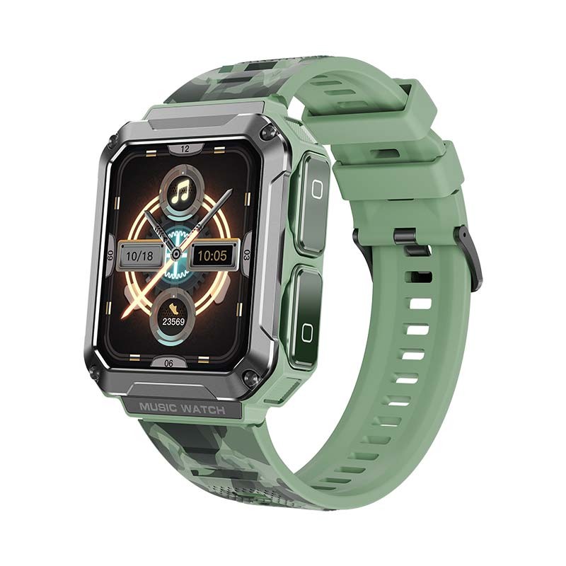 LEMFO T93 Vert - Montre Connectée avec Écoteurs TWS - Ítem1