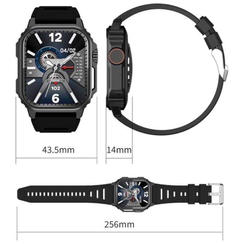 LEMFO TW11 Negro - Reloj inteligente - Ítem4