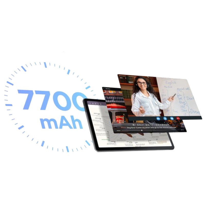 Tablette tactile Lenovo Tablette Tactile Tab M10 Plus 10.6 Qualcomm  Snapdragon 680 4Go 128Go Android 12 Gris