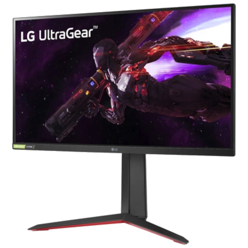 LG 27GP850P-B 27 2K QHD Nano IPS 165Hz G-Sync Preto/Vermelho - Monitor Gaming - Item1