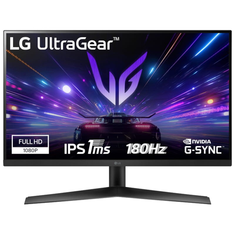 LG UltraGear 27GS60F 27 FullHD IPS 180 Hz G-Sync Preto - Monitor PC - Item