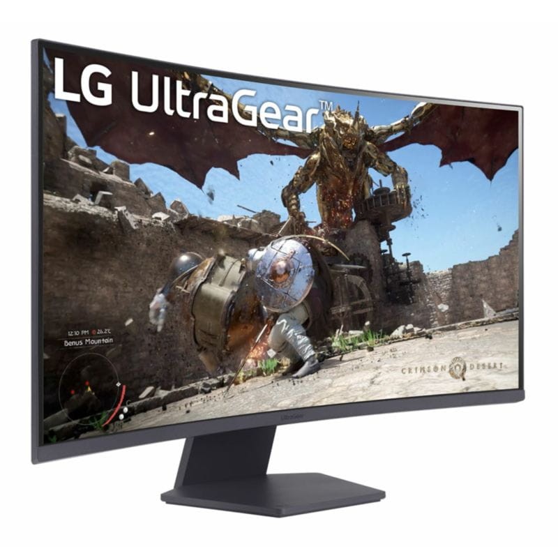 LG 32GS60QC-B 31.5 QHD VA 180Hz Curva FreeSync Negro - Monitor PC - Ítem1