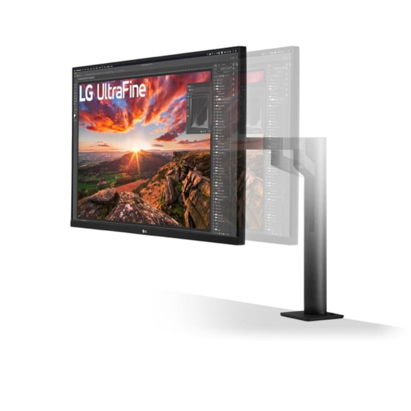 LG 32UN880K 32 4K Ultra HD IPS Ergo Stand FreeSync Preto - Monitor para PC - Item2