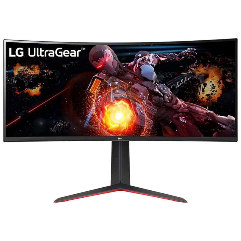 LG 34GP63AP-B LED 34 Quad HD VA Preto, Rojo - Monitor para PC - Item