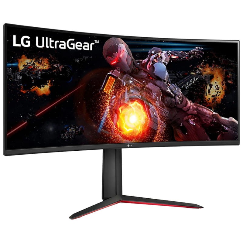 LG 34GP63AP-B LED 34 Quad HD VA Preto, Rojo - Monitor para PC - Item1