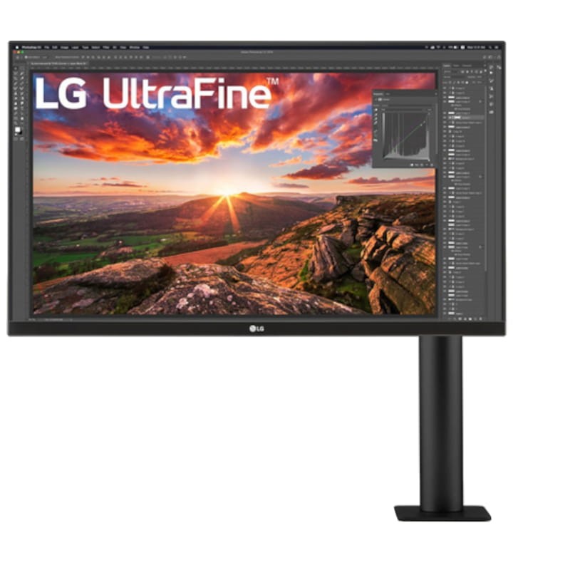 LG UltraFine Ergo LED 27 4K Ultra HD AMD FreeSync Preto - Monitor - Item1