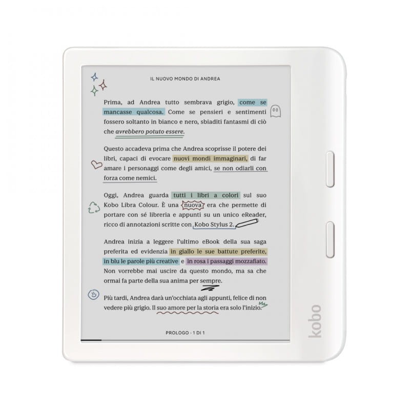  Kobuten Kobo Libra Colour 32 GB Wifi Branco - Leitor de livros electrónicos - Item