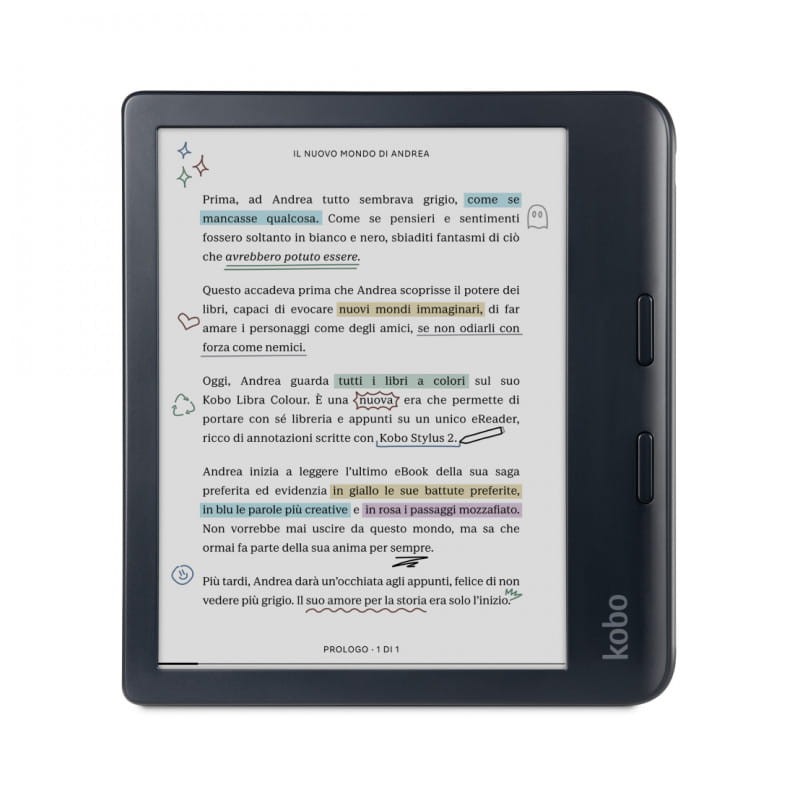 Kobo Libra Colour 32 GB Wifi Preto - Leitor de livros electrónicos - Item