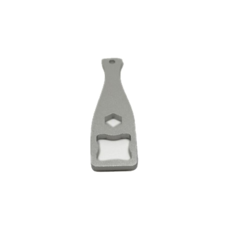 Llave Inglesa Aluminio CNC - Accesorio Cámara Deportiva Plata - Ítem