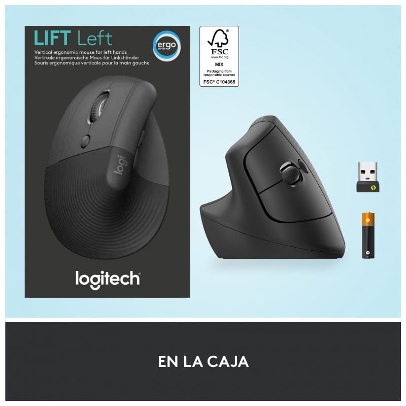 Logitech Lif RF Wireless + Bluetooth - Rato sem fios - Item4