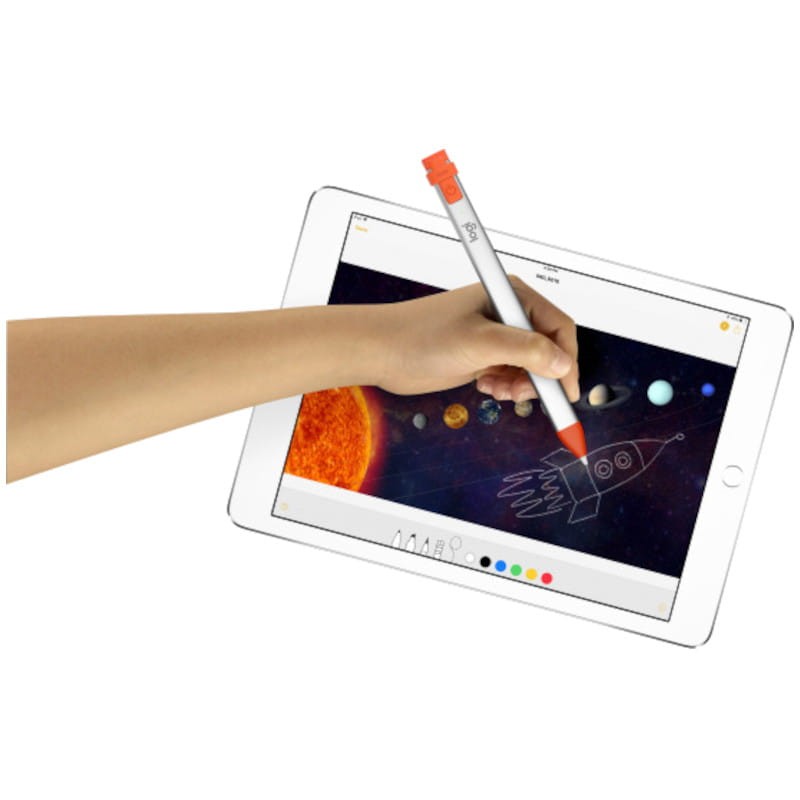 Logitech Crayon para iPad - Tecnología de lápiz digital Apple
