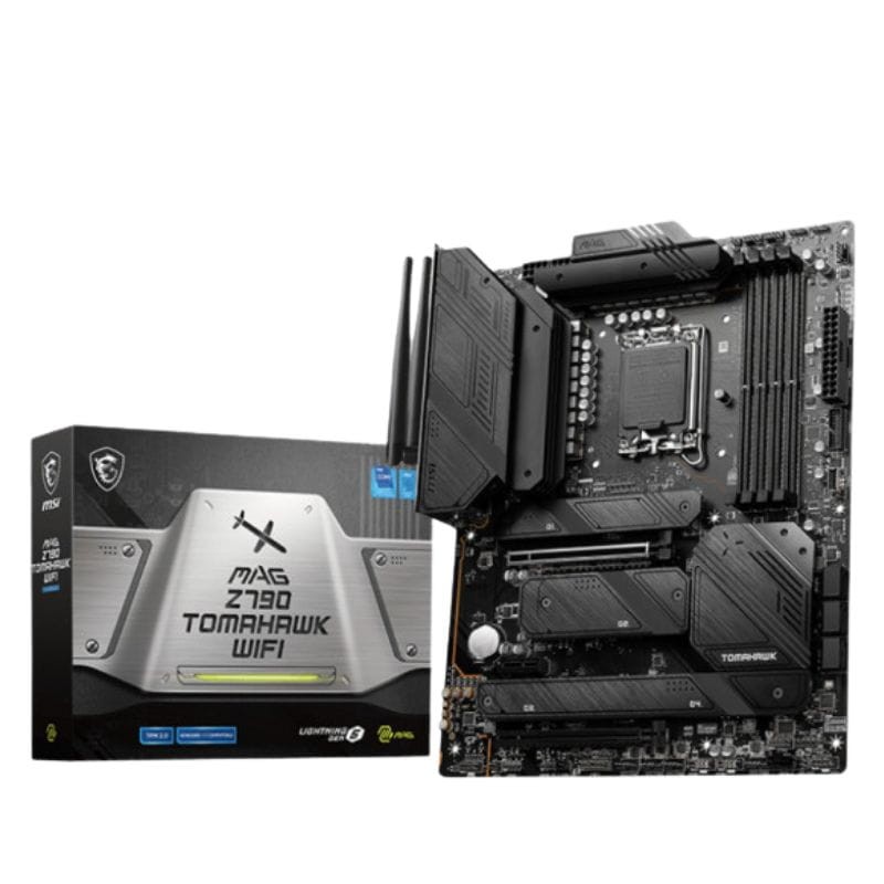 MSI MAG Z790 TOMAHAWK WIFI Intel LGA 1700 192GB ATX Preto - Placa-mãe - Item