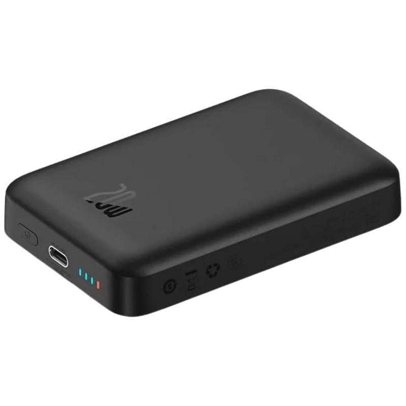 Power Bank Mini 10000mAh Baseus compatible con MagSafe Negro - Carga rápida 20W y Cable tipo C incluido - Ítem4