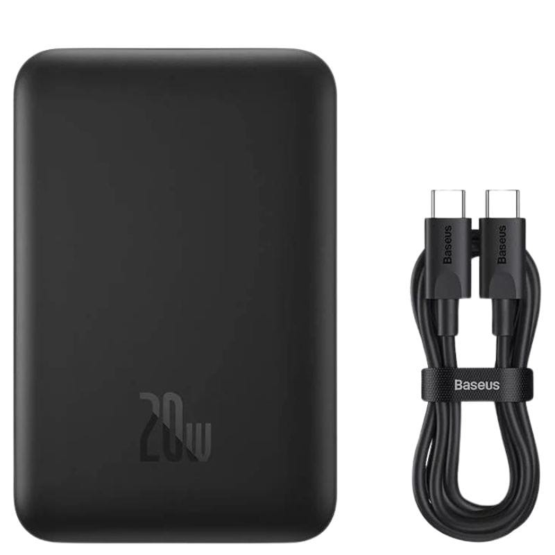 Power Bank Mini 10000mAh Baseus compatible con MagSafe Negro - Carga rápida 20W y Cable tipo C incluido - Ítem5