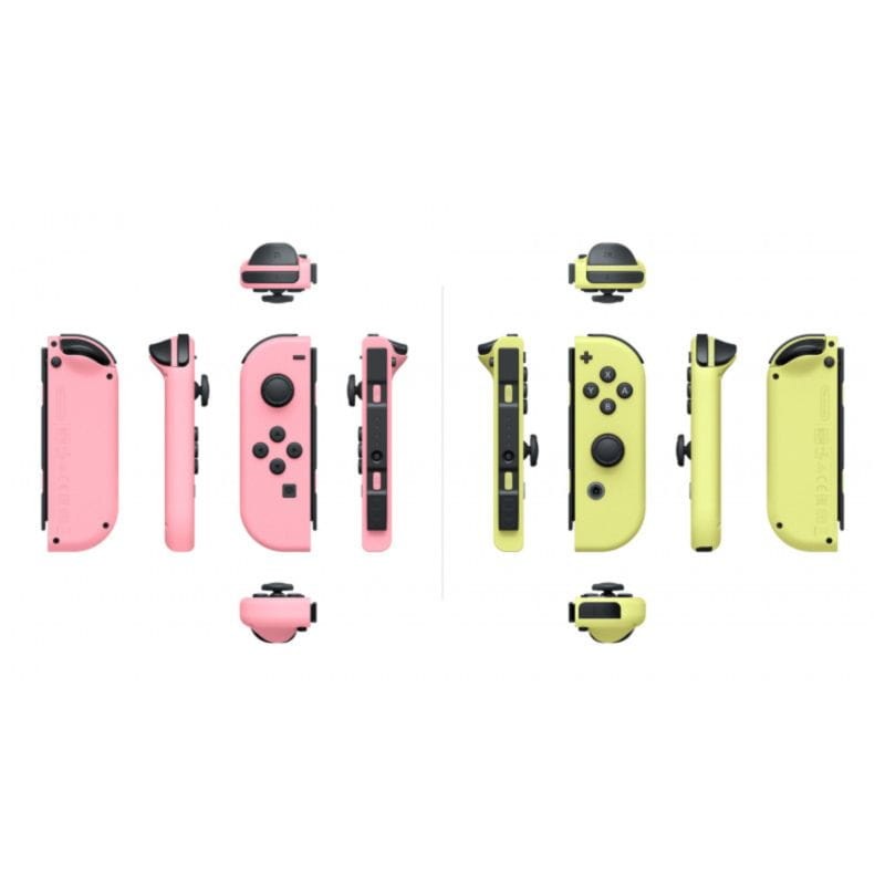 Mando Joy-Con Set Izq/Dcha Nintendo Switch Rosa Amarillo - Ítem1