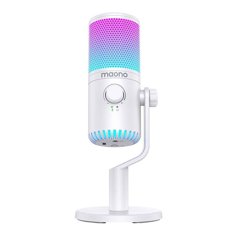 Maono DM30RGB RGB Blanc - Microphone USB pour enregistrement et streaming sur PC - Ítem1