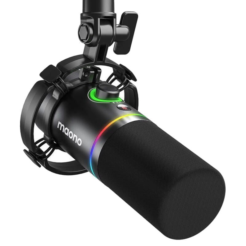 Maono PD200x RGB Noir - Microphone USB pour enregistrement et streaming sur PC - Ítem