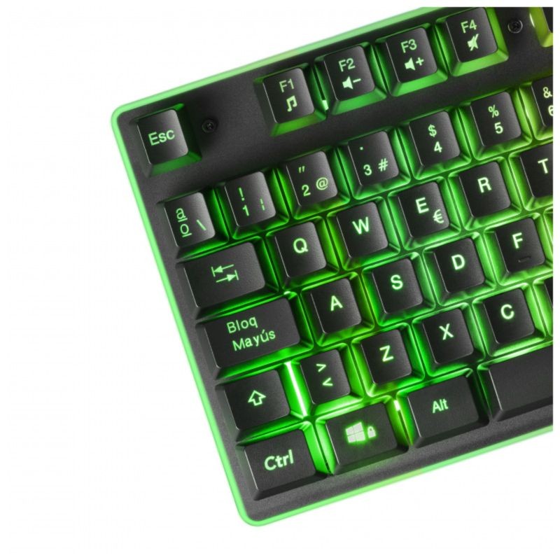 Kit de Teclado, Ratón y Alfombrilla XXL Mars Gaming MCPXBES Negro - 10.000 DPI - Ítem4