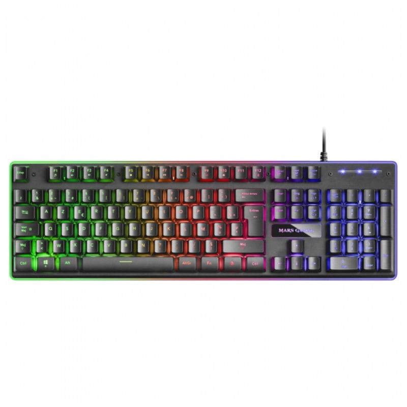 Kit de Teclado, Ratón y Alfombrilla XXL Mars Gaming MCPXBFR Negro - 10.000 DPI - Ítem3