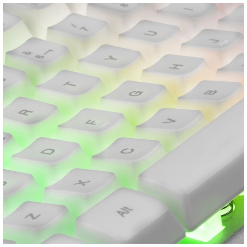 Kit de Teclado, Ratón y Alfombrilla XXL Mars Gaming MCPXWPT Blanco - 10000 DPI - Ítem4