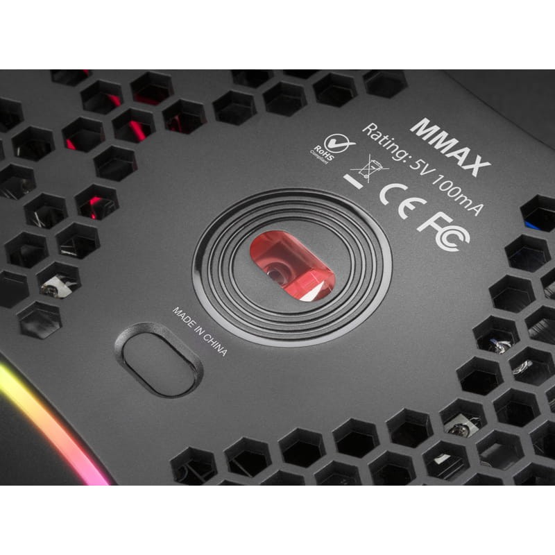 Mars Gaming MMAX USB RGB Noir - Souris de jeu - 12400 DPI - Ítem7