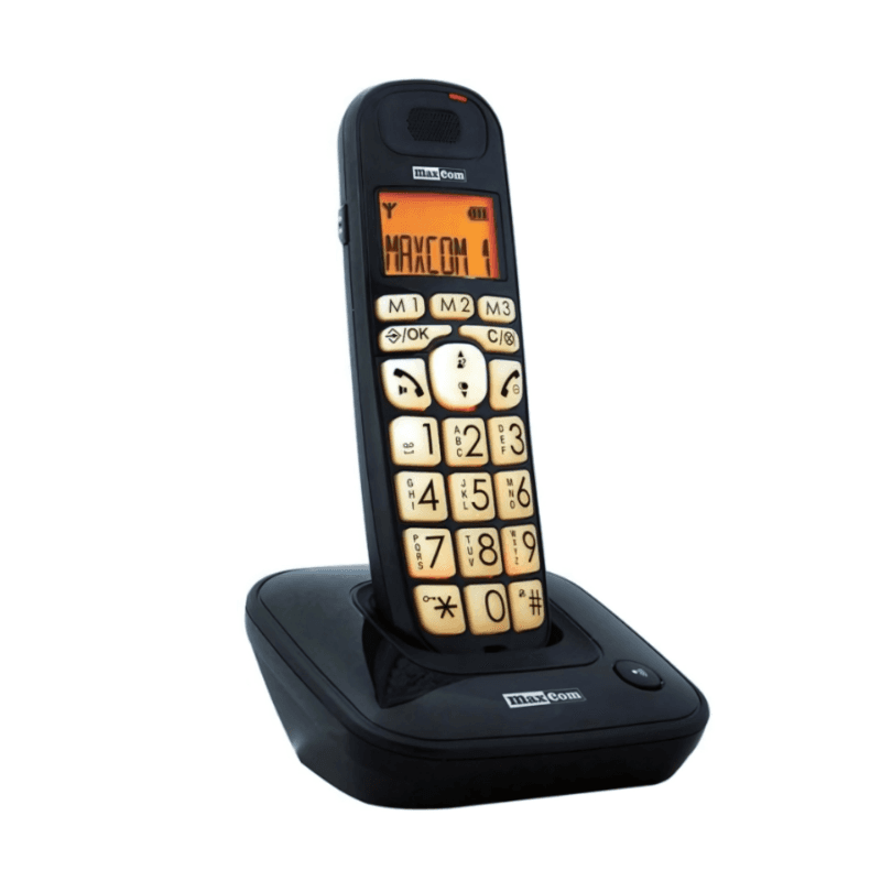 MaxCom MC6800 DECT Noir - Téléphone sans fil - Ítem