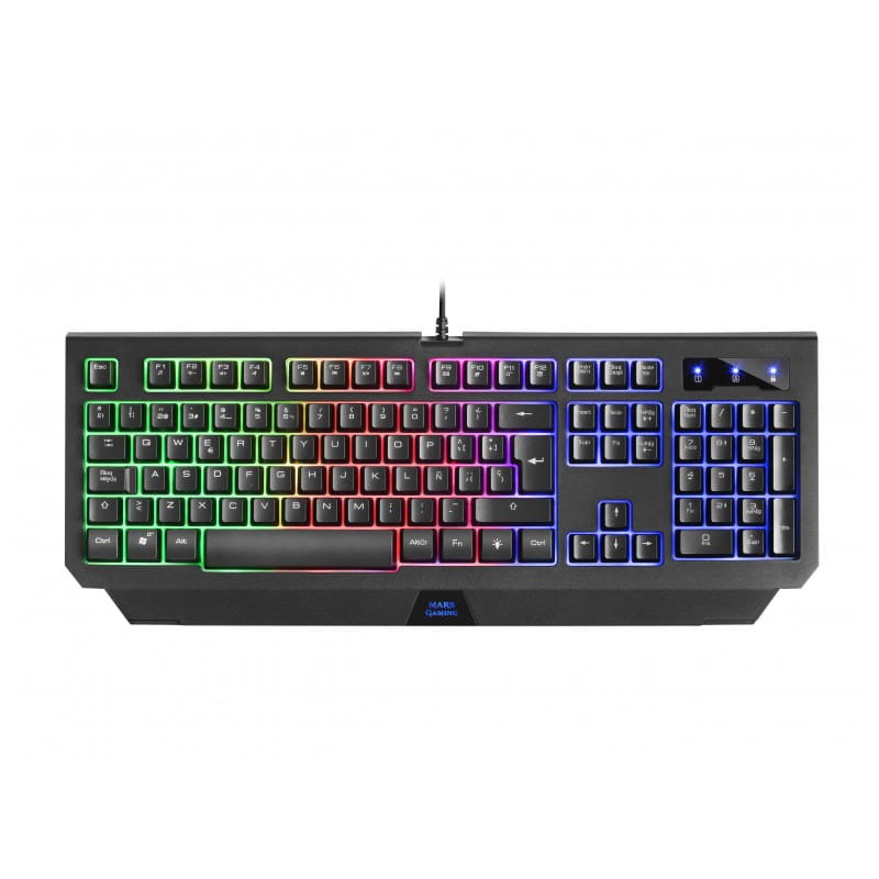 Kit Teclado Gaming y Ratón RGB Mars Gaming MCP100 Negro - Ítem1