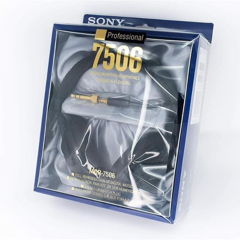 Sony MDR-7506 Profesional Cancelación de ruido 40 mm 3 metros Negro - Auriculares - Ítem6