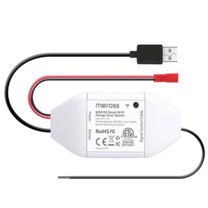 Meross MSG100HK Branco - Abridor de porta de garagem inteligente