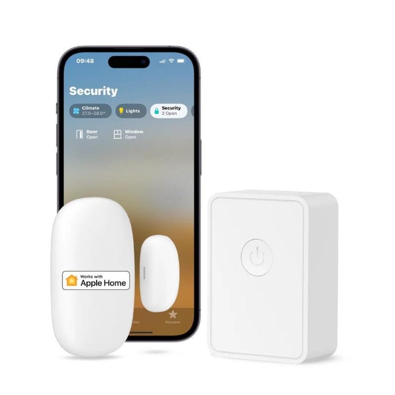 Meross MS200HHK HomeKit Branco - Kit de sensores de porta e janela com hub - Item1