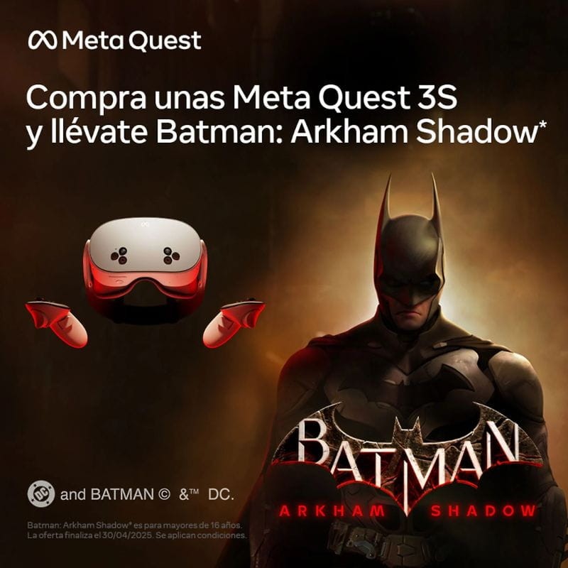 Meta Quest 3S 256GB Blanco - Gafas de Realidad Virtual - Ítem5