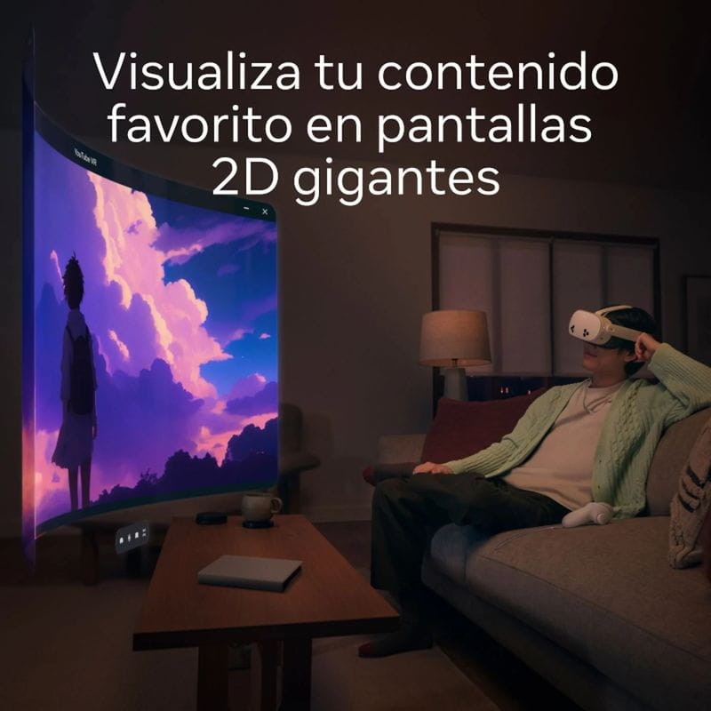 Meta Quest 3S 256GB Branco - Óculos de Realidade Virtual - Item7