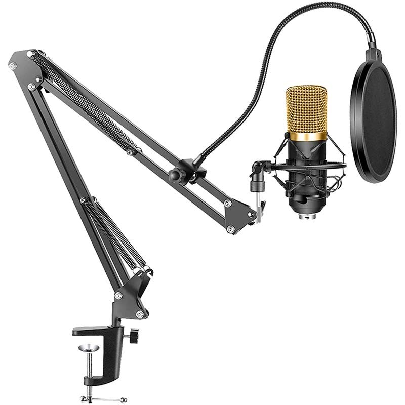 Soporte Brazo Microfono Condensador Para Grabación Estudio