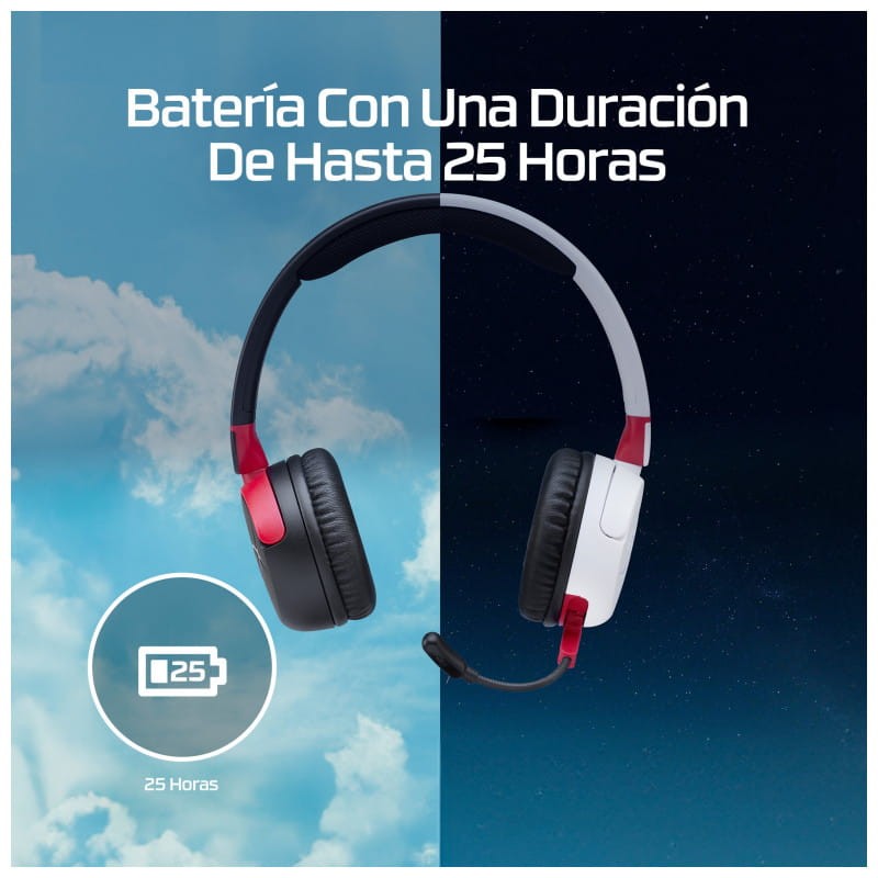 HyperX Cloud Mini Blanco - Auriculares gaming inalámbricos - Ítem9