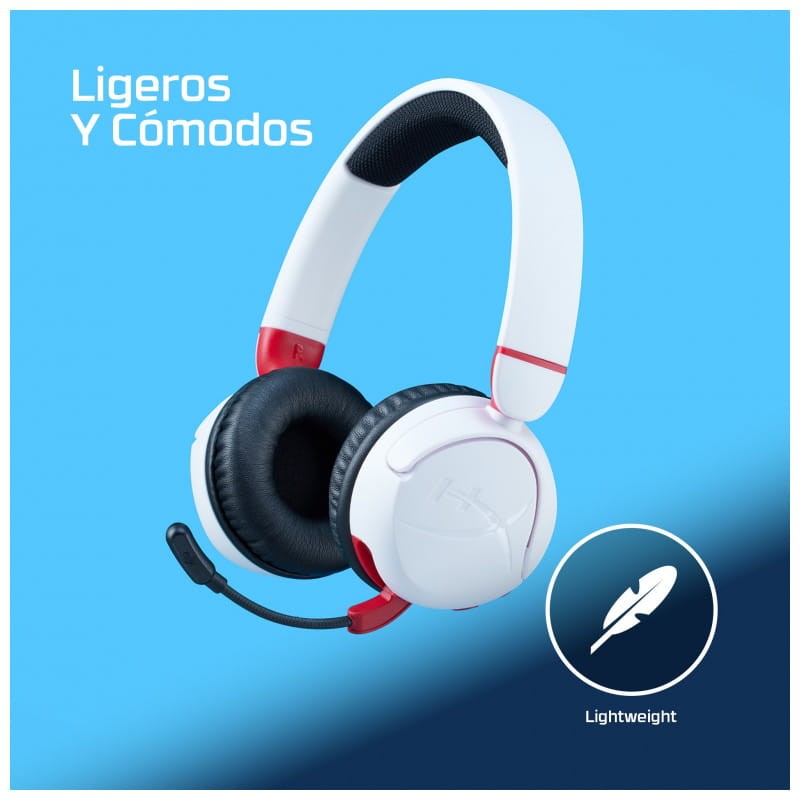 HyperX Cloud Mini Blanco - Auriculares gaming inalámbricos - Ítem10